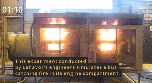 bus fire engine fire suppression system